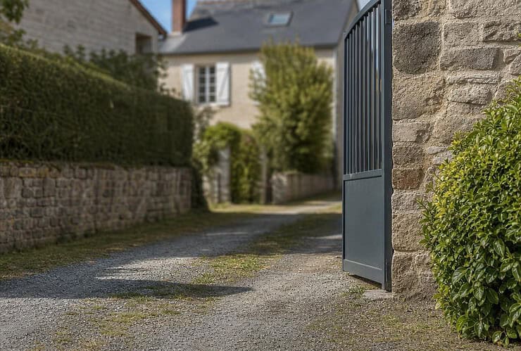 droit de passage non mentionné sur acte de vente